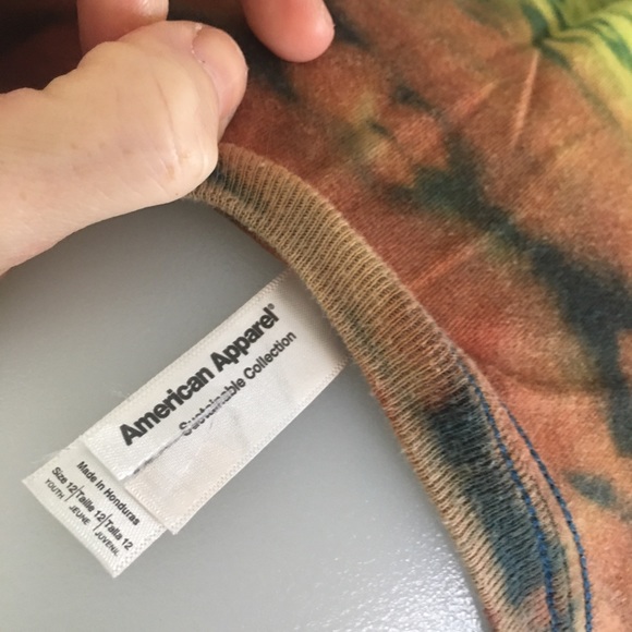 TieDye! American Apparel (W-XS) one of a kind! 🧡 - Picture 2 of 2
